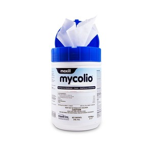 Mycolio Lite – Lingettes à 70 % d'alcool isopropylique |   160 lingettes par boîte |   Lingettes nettoyantes multi-surfaces - Product Image 1