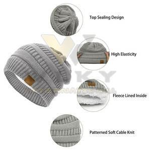 Gorros de Punto de Marca Privada a Precio Económico para Venta en Línea, Gorros de Punto de Último Diseño y Calidad Premium - Product Image 5