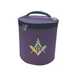 Casing Masonik Regalia casing Royal Arch Master Mason freemason Blue Lodge Grand Rank petugas mahkota Apron kerah sash Topi fez