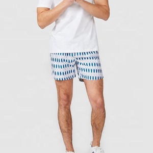 Short de bain Homme Style High Street 100% Polyester Séchage Rapide Respirant Imprimé Motif Solide Multi-Couleurs Vente Pas Cher - Product Image 5