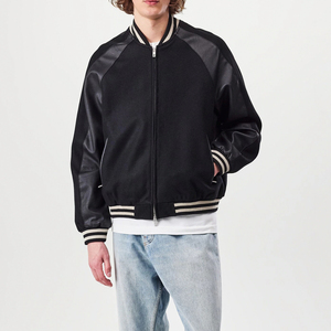 ผู้ผลิตเสื้อแจ็คเก็ตเบสบอลจากโรงงานโดยตรง ปรับแต่งวัสดุและสีได้ตามต้องการ ปรับเปลี่ยนได้ทั้งหมด - Product Image 1