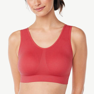 Venta al por mayor Tops de moda Soporte de pecho Espalda cruzada Ropa atlética Crop Top Ropa de gimnasio Ropa deportiva Sujetador deportivo sin espalda para mujeres - Product Image 1