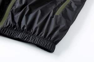 Chaqueta Cortavientos Impermeable con Logotipo Personalizado para Hombre, Chaqueta Deportiva de Moda con Cuello Alto para Entrenamiento Deportivo de Invierno - Product Image 6