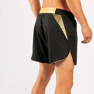 Custom Sublimated MMA Fight <b>Shorts</b> for Men and Women Knee Length Boxing <b>Shorts</b> with <b>Zipper</b> Fly Woven Weaving Method - Product Image 5