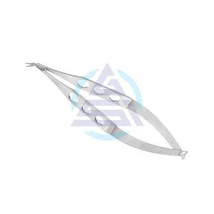 Katena castroviejo corneoscleral กรรไกรขนาดเล็กซ้ายเครื่องมือตาขนาดเล็กเครื่องมือผ่าตัดขนาดเล็ก - Product Image 1