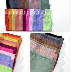 Women's High-Waisted Elastic Yoga Pants Quick-Drying Casual Fitness <b>Leggings</b> Peach Butt Design Plus Size Stock Lulu Gym Wear - Product Image 6