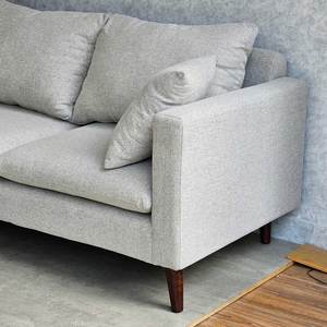 Sofá Esquinero en Forma de L de Tres Plazas SFL68023 220x86cm con Tapicería de Tela y Patas de Madera para Salas de Estar - Product Image 3