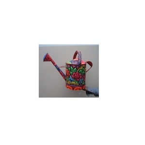 Printed <b>sticker</b> Garden Tools Children metal watering water can Mini Water Can Safety Health Metal Watering Can wholesale price - Product Image 1