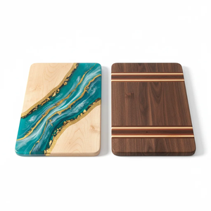 Juego Profesional de Tabla de Cortar y Tabla para Quesos de Madera |   Tablas de Cortar Rectangulares Duraderas, Ecológicas y Fáciles de Limpiar - Product Image 4