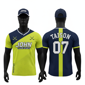 Camiseta de Hockey sobre Césped para Hombre, 150 GSM, Malla de Poliéster Transpirable, Diseño de Paneles Verde, Rojo y Blanco, Logotipo del Equipo Personalizado por Sublimación - Product Image 4