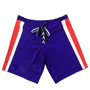 High Quality Custom Adult Hockey Shells Ice Hockey <b>Shorts</b> Breathable Eco-Friendly 100% <b>Polyester</b> Custom Sublimation Custom Logo - Product Image 1