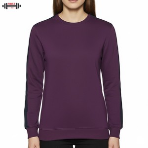 Sweat-shirts et pulls à capuche pour femmes, streetwear d'hiver, haute qualité, col en V, coupe ample, logo sur le devant, polyester/coton, polaire, de marque - Product Image 2