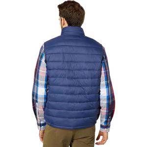 OEM personalizado chaqueta de invierno de los hombres de alta calidad suave Shell poliéster cálido algodón guata buena calidad Puffer chaleco ropa de calle - Product Image 6