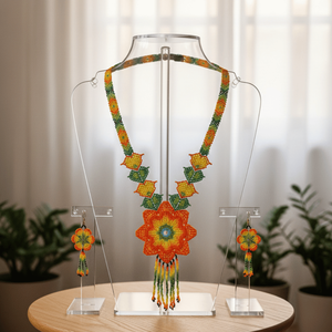 Marigold Meadow Fine Jewelry <b>Set</b> Elegant <b>Beaded</b> Accessories - Product Image 3