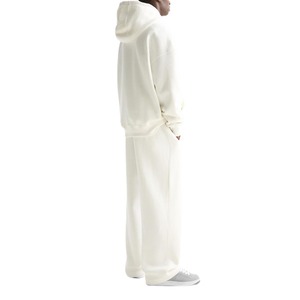 Whole <b>Set</b> Customized Blank Hoodies and <b>Sweatpants</b> <b>Set</b> Heavy GSM Hoodies Custom logo Factory Unisex <b>Sweatpants</b> <b>Set</b> - Product Image 3