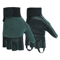 Guantes para Silla de Ruedas Unisex, Ligeros, de Medio Dedo, Antideslizantes, para Gimnasio, Deportes al Aire Libre, Estilos de Vida Activos, Mayor Comodidad