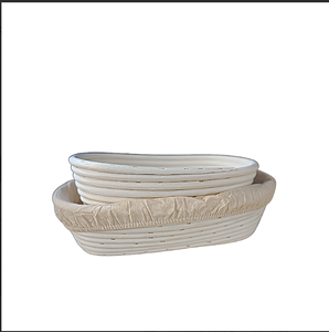 Cesta de mimbre ovalada hecha a mano para Banneton, el más nuevo diseño para hacer pan artesanal, cesta de almacenamiento a prueba de pan - Product Image 4