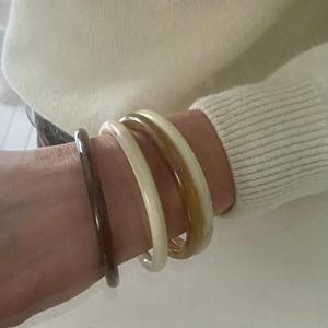 Bracelet manchette en résine à la mode pour les femmes indiennes Bracelet en résine Bracelet manchette personnalisé sculpture Vintage - Product Image 4