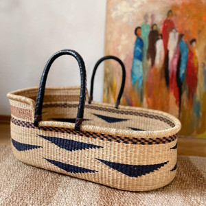 Vietnam usine vente directe herbe de mer naturelle panier de moïse bon prix bébé pépinière moïse paniers - Product Image 2