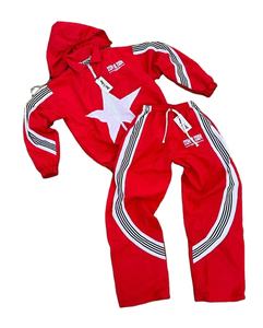 Streetwear 500G personnalisé pour hommes, vêtements de jogging pour enfants à coupe droite, entièrement payés, vente en gros - Product Image 3