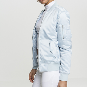 Chaqueta vaquera de mujer con cuello marinero, chaqueta bomber de satén, ropa de abrigo de invierno, bordado de alta calidad 2026 - Product Image 6