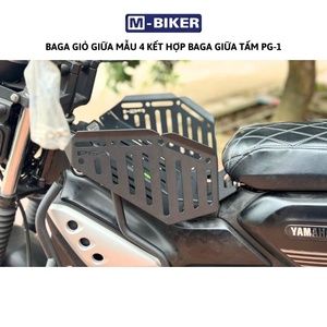 Panier central authentique Yamaha PG1 pour motos, en plastique et aluminium avec matériau ABS de Mbiker - Product Image 2