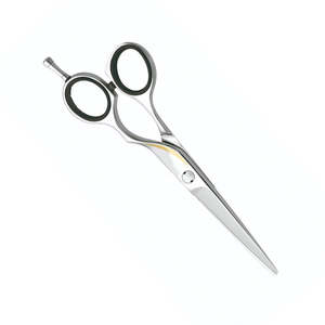 Tijeras de corte de pelo de peluquero profesional personalizadas, cuchillas afiladas duraderas con acabado pulido súper cortado elegante para uso en salón - Product Image 4