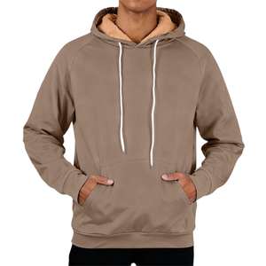 Wholesale Fashion Slim Fit Raglan Streetwear Pullover Cotton <b>Blended</b> Hoodies With Pockets Causal Wear Stylish Design Hoodies - Product Image 3