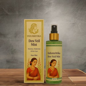 Spray Hidratante Premium de Indrumritika para Rostro y Cuerpo, Fórmula Ligera y Refrescante para una Piel con Aspecto Radiante y un Brillo Natural - Product Image 4