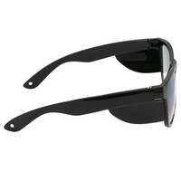 Gafas de lectura de plástico, lentes de lectura de marco redondo con protectores laterales para trabajo industrial, venta al por mayor de fábrica