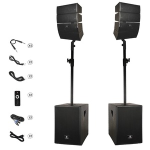 Sistema de Sonido PA de Alta Calidad de 3000W con 12 Líneas y Subwoofer para DJ - Product Image 1