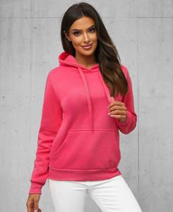 Sweat à capuche décontracté épais et chaud pour l'automne et l'hiver, logo personnalisé, sweat à capuche pour femme, coupe classique - Product Image 4