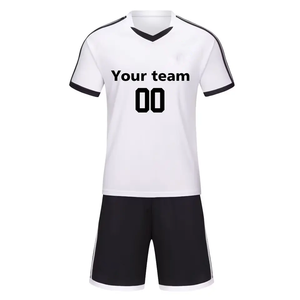 Vente en gros Ensemble de vêtements de football à séchage rapide de qualité supérieure Vêtements de sport Uniforme de l'équipe Maillot de football Uniformes de maillot de football à sublimation - Product Image 5
