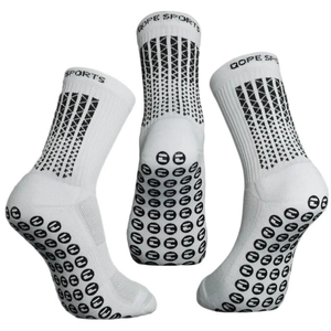 Grip <b>Sport</b> <b>Socks</b> for <b>Men</b> and Women With Terry and Custom Logo Football Soccer Grip <b>Socks</b> Silicone Printed - Product Image 1