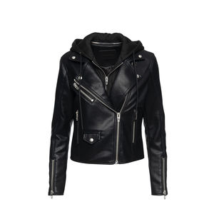 Chaqueta de cuero para mujer, el mejor diseño exigente, chaqueta de cuero transpirable personalizada con el mejor Material, logotipo personalizado - Product Image 4