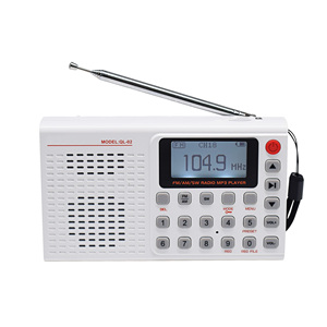 Grabadora estéreo de banda completa de alta calidad, correa para la muñeca, Clip trasero, <span class=keywords><strong>Radio</strong></span> portátil AM/FM/SW/Record/FM - Product Image 3