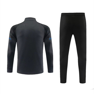 Chándal en blanco para adultos jóvenes, ropa deportiva ligera y cómoda, chaqueta con media cremallera, pantalones, Fitness al aire libre, chándales deportivos para hombres - Product Image 4