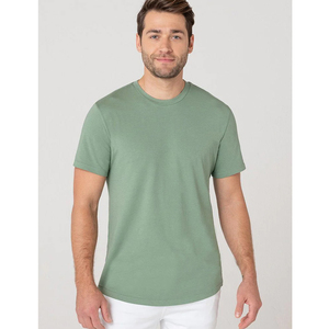 T-shirts en coton brodé avec logo personnalisé de luxe Next Level T-shirt pour homme en trois mélanges T-shirt pour homme ultra-doux - Product Image 3