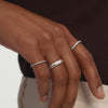 Anillos Finos Curvos de 4 mm - Product Image 2