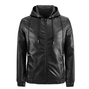 Chaqueta de moto de cuero para hombre, chaqueta de moto para hombre con chaqueta de carreras de motorista de cuero genuino, desgaste con OEM - Product Image 4