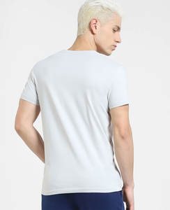 Venta al por mayor de algodón liso camiseta de gran tamaño de peso pesado camisetas logotipo personalizado hombres Puff estampado cuello simulado Camiseta de algodón transpirable - Product Image 4