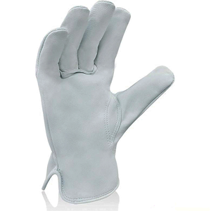 Guantes de Cuero para Conductor, Protección para las Manos, Personalizados, de Alta Calidad, Resistentes al Fuego, de Cuero Vacuno, Resistentes al Calor, Antideslizantes, de 10 Pulgadas - Product Image 3