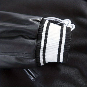 Meilleures ventes Vestes en laine universitaire pour hommes Vestes Versity à logo personnalisé Grande taille Style de rue pour l'hiver - Product Image 5