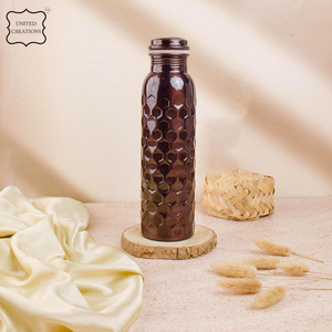 Antique Design black <b>copper</b> <b>bottle</b> Best Selling Pure <b>Copper</b> Ayurvedic Water <b>Bottle</b> for home use - Product Image 4