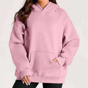 Pull à capuche uni pour femmes, haut à capuche décontracté, sweat à capuche thermique personnalisé, sweat à capuche de haute qualité pour femmes - Product Image 1