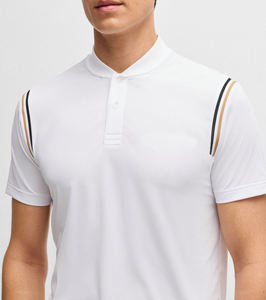 Polo de diseño personalizado de alta calidad Camiseta de manga corta para hombre Polo de secado rápido Camiseta cómoda - Product Image 4