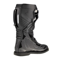 Bottes de moto tout-terrain imperméables en cuir pour adultes, à bout carré, pour motocross et aventure, vente en gros