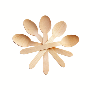 Customized Sustainable Heat-Resistant Wooden Utensils Set Kitchen Tools for Stirring Flipping & Serving - Product Image 2