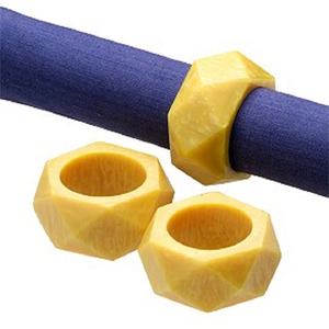 Elegant Style Resin Napkin Holder Wholesale Price <b>Top</b> Quality <b>Epoxy</b> Resin Napkin Ring Luxury Look Serviette Rings Assorted Size - Product Image 1