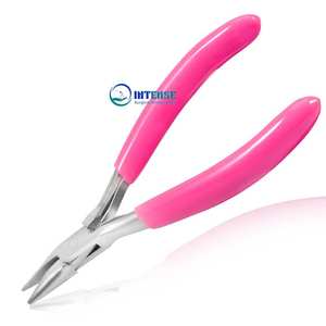 Pince à boucler les fils en acier inoxydable durable Mâchoire inférieure concave Finition polie INSTRUMENTS CHIRURGICAUX INTENSES Fabrication de bracelets DIY - Product Image 5